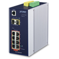 IGS-10020HPT 8-port Industrial switch L2+, 2xSFP, PoE+, 12-48VDC