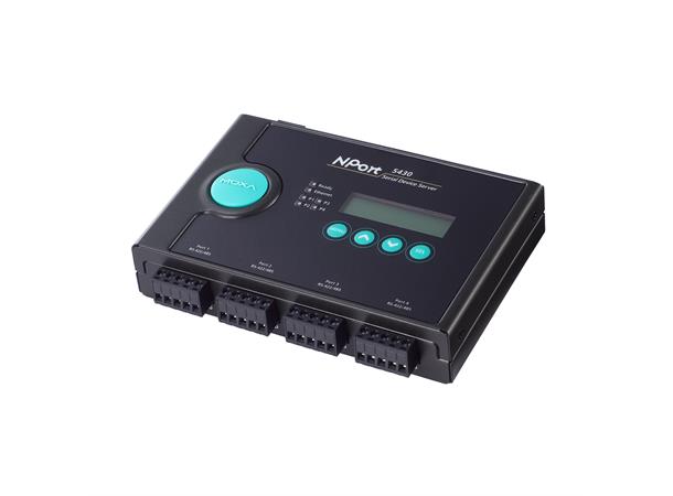 Moxa NPort 5430 4-port RS-422/485 Serial-to-Ethernet 