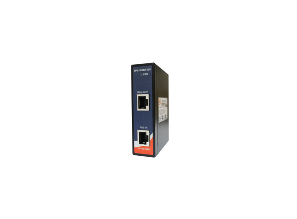 SPL-101GT-AT Oring 1-port Gigabit PoE Splitter 