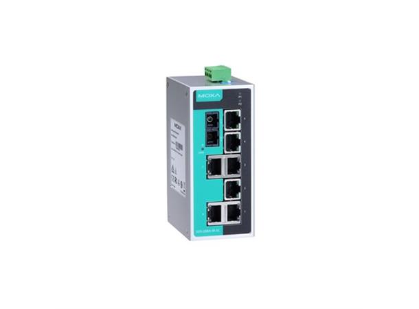 Moxa EDS-208A-M-SC 7x10/100BaseT(X), 1xMulti Mode SC 