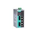Moxa EDS-P206A-4PoE-MM-ST-T, wide temp 2+4 port switch with 4-Port PoE+