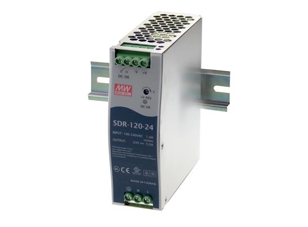 SDR-120-48 Power supply 48 VDC, 2.5A 