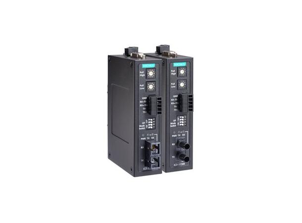 Moxa ICF-1150I-M-ST-T-IEX RS-232/422/485 to MM optic, ST connector 