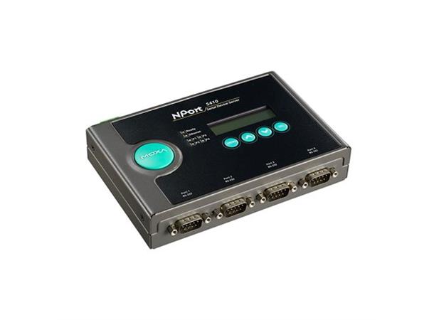 Moxa NPort 5410 4-port RS-232 Serial-to-Ethernet 