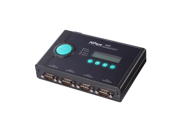 Moxa NPort 5450-T 4-port RS-232/422/485 Serial-to-Ethernet 