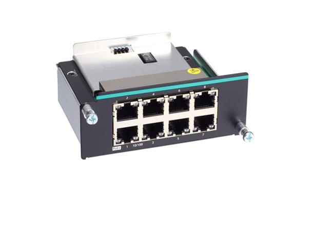 Moxa IM-6700A-8PoE Fast Ethernet PoE+ mo 8 10/100BaseT(X) PoE/PoE+ ports 