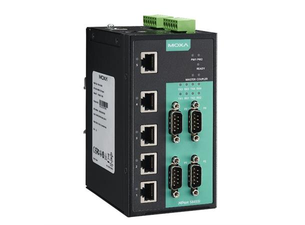 Moxa Nport S8455I-MM-SC Device Server-NPort S8000-4 Port 