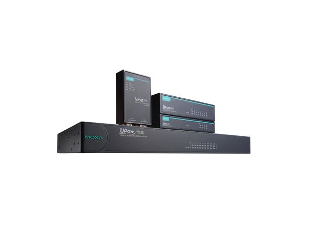 Moxa Uport 1410 USB to 4-port RS-232 Serial Hub 
