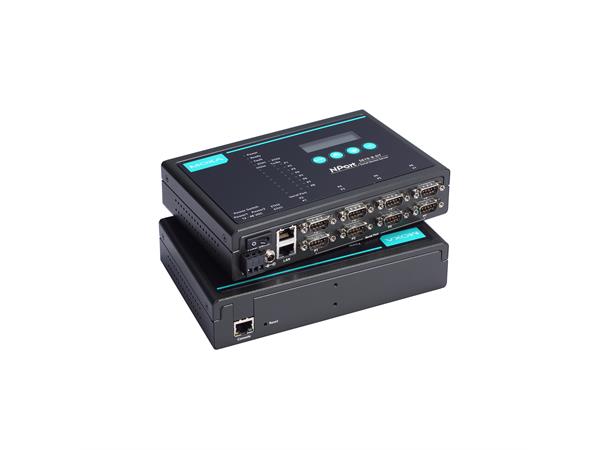 Moxa NPort 5610-8-DT 8-port RS-232 Serial-to-Ethernet(DB9) 