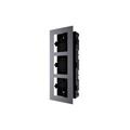 DS-KD-ACF3 (Plastic) 3 module accessories , Flush mounting
