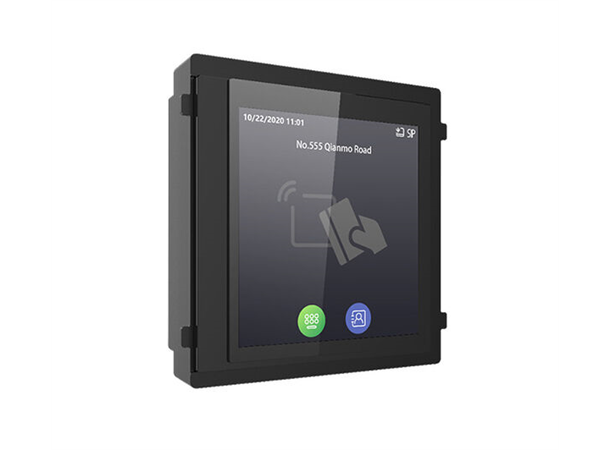Hikvision DS-KD-TDM Touch Display Module with Mifare 