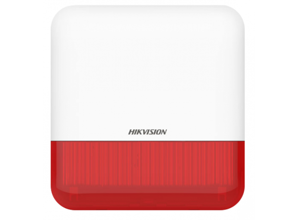 Hikvision DS-PS1-E-WE(O-STD)/Red Wireless External Sounder 