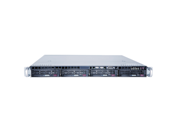1U-MSERVER 1U 4 Bay Hot-swap Rackmount Server 