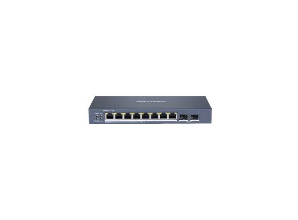Hikvision DS-3E1510P-SI L2, Smart Managed, 8 Gigabit PoE ports 