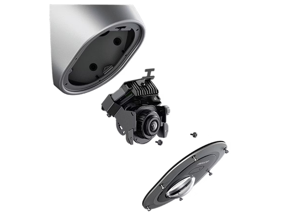 IBD332-1 High Security Corner Camera 3MP Smart Analytics Rolled Steel 