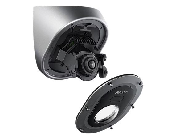 IBD332-1 High Security Corner Camera 3MP Smart Analytics Rolled Steel 