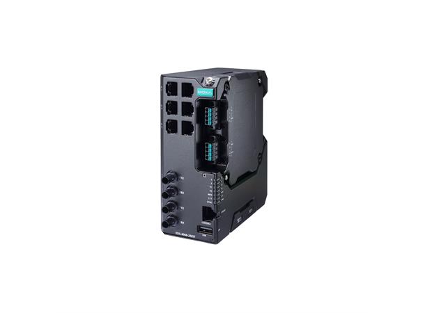 Moxa EDS-4008-4P-2GT-2GS-LVB-T EDS Managed EDS-4000 8-port T 