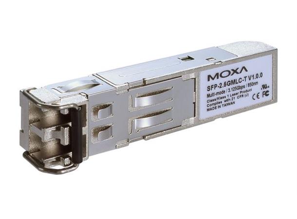 Moxa SFP-2.5GSLC-T 1-port 2.5 Gigabit Ethernet SFP module 