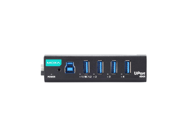 Moxa Uport 404A-T 4-port industrial-grade USB 3.2 hubs, WT 