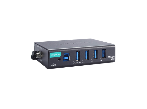 Moxa Uport 404A-T 4-port industrial-grade USB 3.2 hubs, WT 