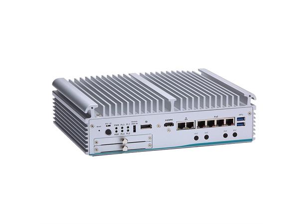 eBOX671-521-FL-DC-6GbE Q370, LGA1151 8/9th Gen, 6x LAN 