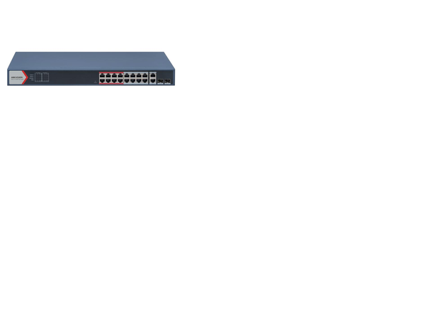Hikvision DS-3E1318P-EI(B) L2,Smart Managed, 16 10/100M.2 RJ45 PoE 
