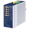 IGS-4215-8UP4X 8port Industrial Switch L2/L4. 4xSFP, Ring, PoE++, 48-54VDC