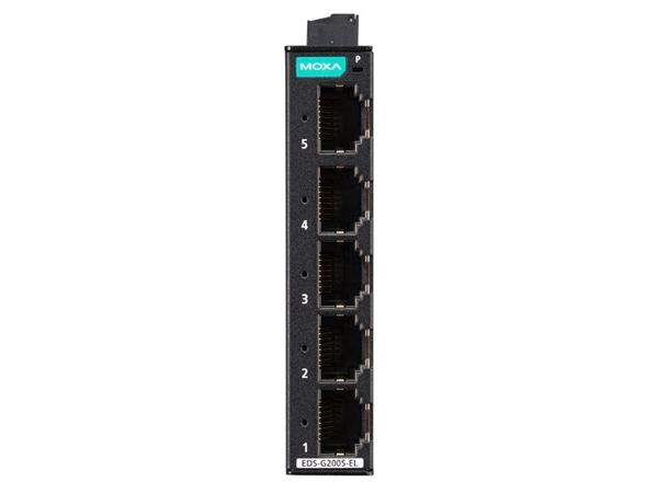 Moxa EDS-G2005-ELP 5-Port full gigabit unmanaged switch, PH 