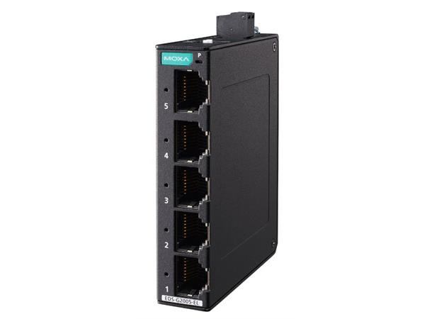 Moxa EDS-G2005-ELP 5-Port full gigabit unmanaged switch, PH 