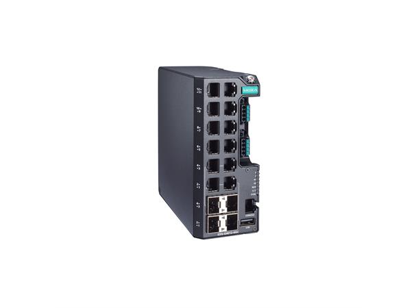 Moxa EDS-G4012-8P-4QGS-LVB EDS Managed EDS-G4000 12-port 