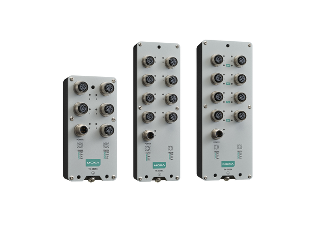 Moxa TN-5308A-8PoE-WV-CT-T Unmanaged switch 8 PoE ports, CT 
