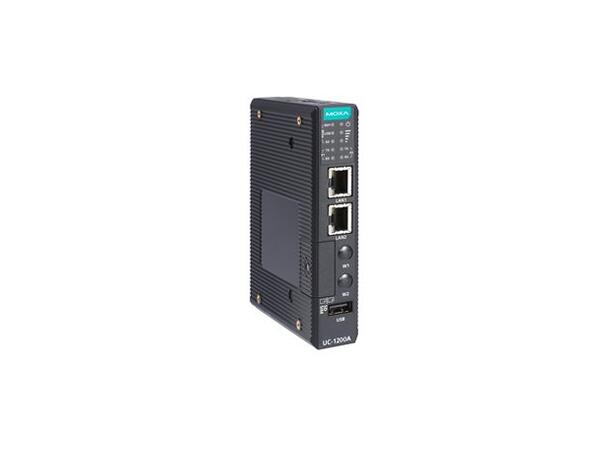 Moxa UC-1222A Arm® Cortex®-A53 dual-core 64-bit 1-GHz 