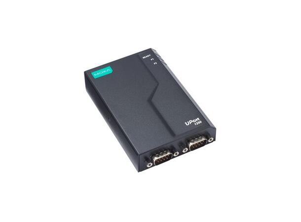 Moxa UPort 1250I-G2-T 2-port RS-232/422/485 USB-to-serial 