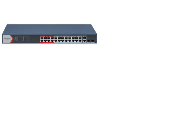Hikvision DS-3E1326P-EI(B) L2,Smart Managed, 24p 10/100M.2 RJ45 PoE 