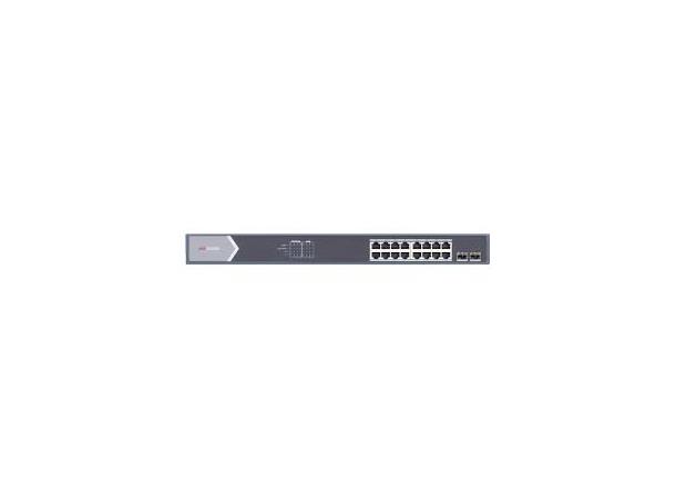 Hikvision DS-3E1518P-SI L2, Smart Managed, 16 Gigabit PoE ports 