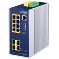 IGS-5225-8P4S 8-port Industrial Switch L2+, 4xSFP, POE+, 48-54VDC