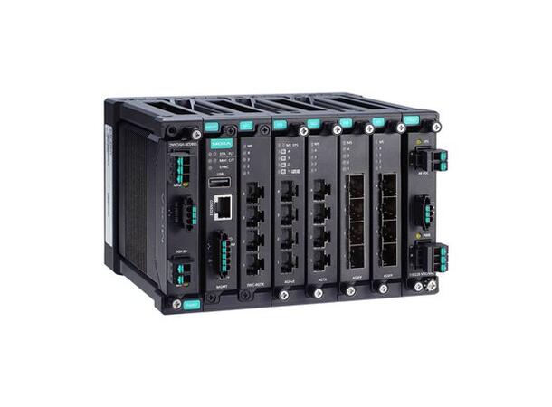 Moxa MDS-G4020-L3 L3 modular switch, 4 GE, 4 slots 