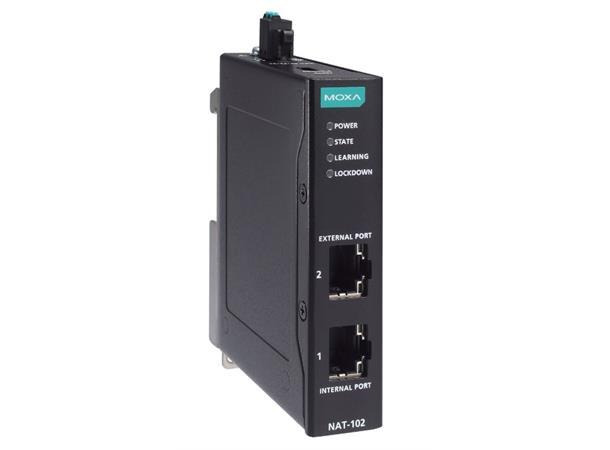 Moxa NAT-102 Industrial 2-port NAT device 