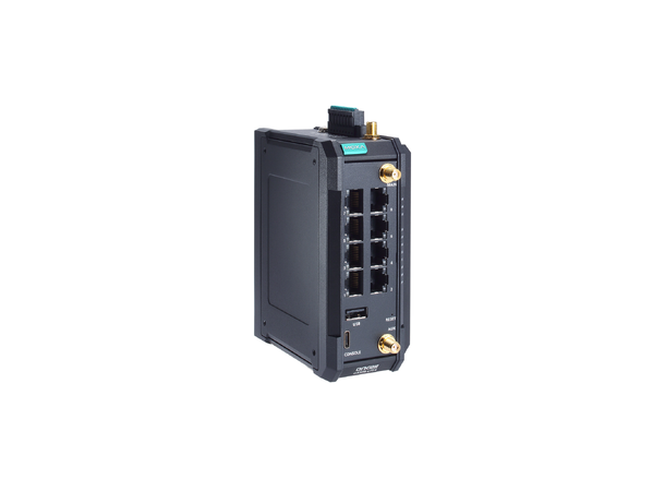 Moxa OnCell G4308-LTE4-GL LTE Cat. 4 secure router, 8 ports 