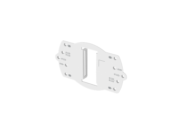 SBD-140PMB Pole Mount for assorted Hanwha cameras 