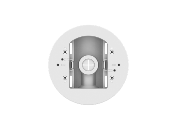 SBD-140PMW pole mount white for assorted QND QNE QNV QNV-C cameras 
