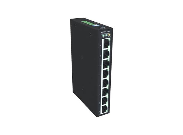 HN GP1080A Industrial 8-port slim  unmanaged Gb Poe 