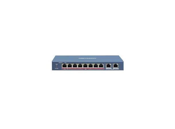 Hikvision DS-3E1310HP-EI Smart 100M POE switch,120W,8+2 Ports 