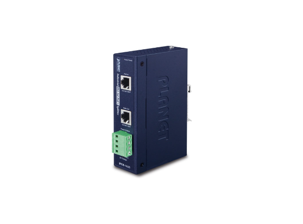IPOE-173S 1-port  PoE++ Splitter IP30, 802.3bt, 12/24VDC output 