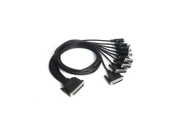 Moxa CBL-M12DMM4PM12DMM4P-BK-100-IP67 D-coded(M) M12 to D-coded(F) Ecable 
