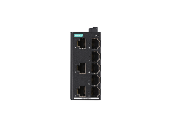 Moxa EDS-G2008-ELP 8-Port full gigabit unmanaged switch, PH 