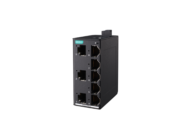 Moxa EDS-G2008-ELP 8-Port full gigabit unmanaged switch, PH 