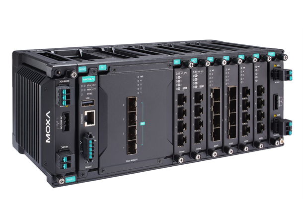 Moxa MDS-G4028-L3-4XGS-T 4XG+16G-port Layer 3 full Gigabit modula 