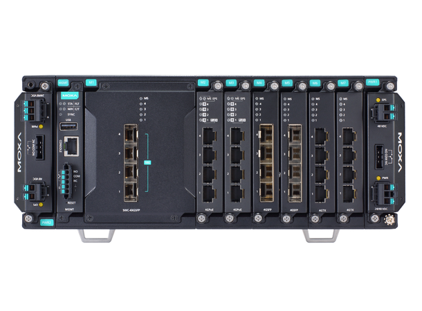 Moxa MDS-G4028-L3-4XGS-T 4XG+16G-port Layer 3 full Gigabit modula 