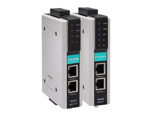 Moxa MGate MB3170-M-ST 1-port advanced Modbus gateway 